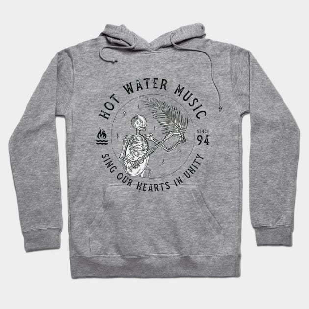 Hot Water Music Hoodie by ProjectDogStudio